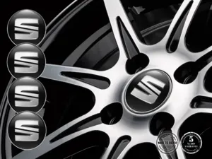 Seat Calcomanías de Aro Estilo Insignias de Rueda Lujo